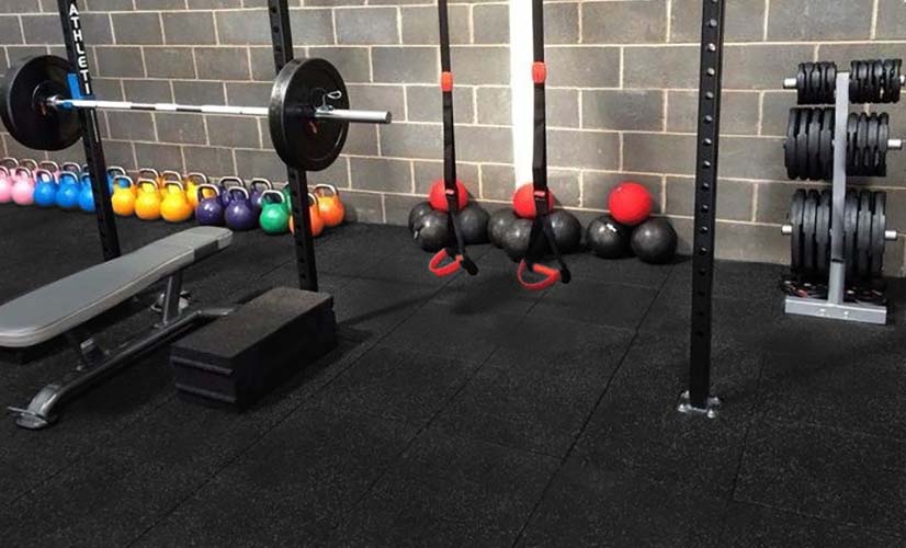 Gym Matting  Crossfit Rubber Tiles