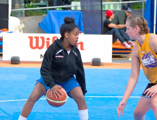Swedish Basketball Federation chooses Bergo tiles for its 3×3 courts