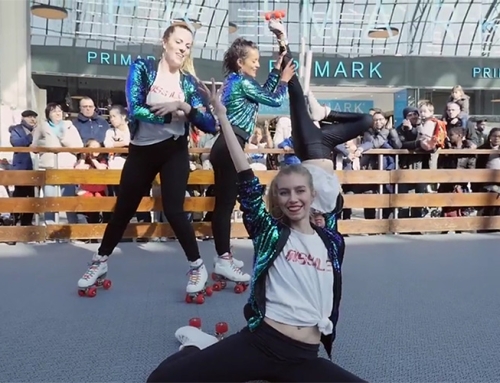 Skating rink with Bergo Multisport slabs