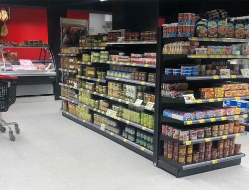 Decolock, the ideal floor for supermarkets