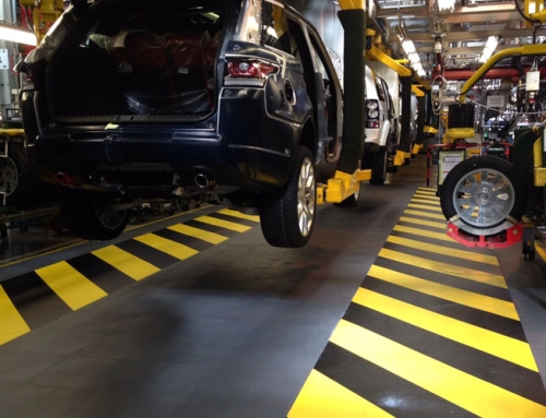 Modulfix industrial flooring for factories