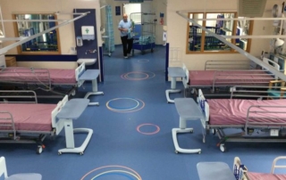 Vinyl flooring - hospital room - Vita