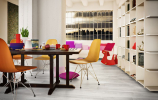 Pvc flooring for offices in Elegance planks