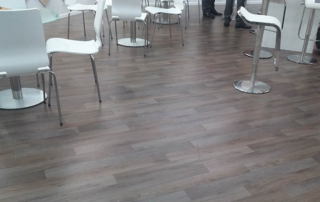 Acoustyl Wood acoustic vinyl restaurant flooring