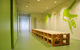 Acoustic flooring easy to clean hotel Acoustyl