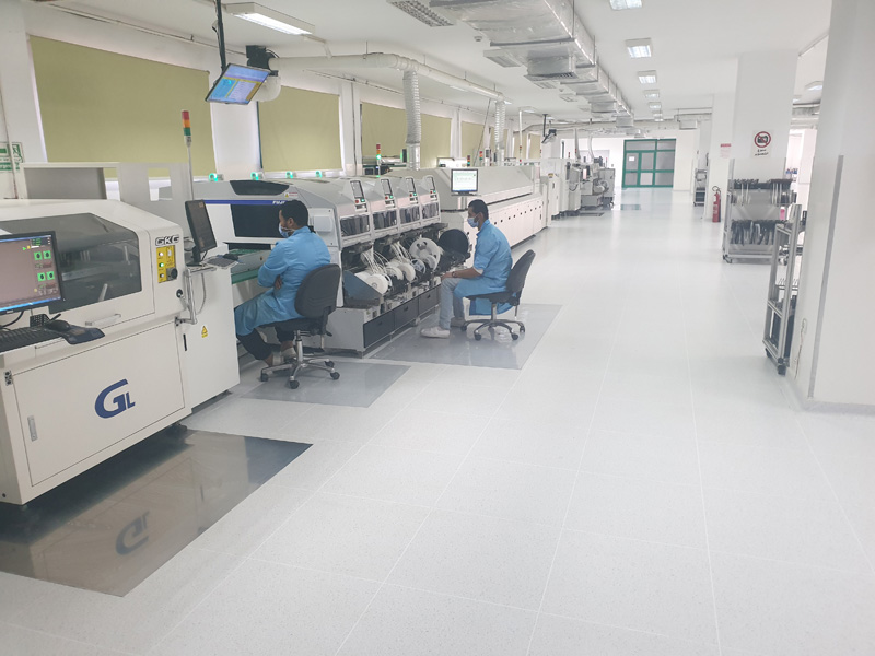 Electrostatic charge control floor ESD conduct Electrostatic charge control floor ESD conduct