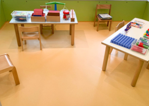 Vita PVC flooring for nurseries