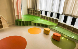 Acoustyl PVC flooring for school classrooms