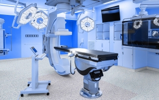 PVC ESD tiles in operating room