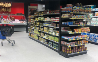 Decolock supermarket floor quick installation