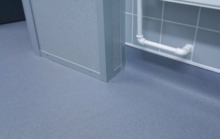 Vinyl flooring with half-round - Vita