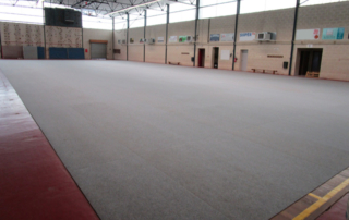 Easyprotec tile - quick installation carpeting for events