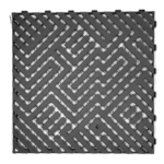 Tile for wet areas anthracite gray