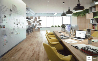 5mm pvc wood slats for offices - Decoplank