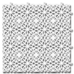 White tile for outdoor wet areas - Bergo Royal white