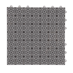 Sportcourt type basketball tile - Bergo Ultimate dark gray