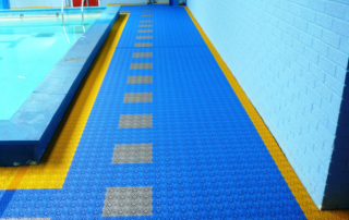 Plastic tiles for swimming pool surrounds - Bergo Royal
