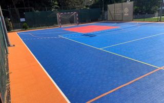Removable sports tiles for multisport field - Bergo Ultimate