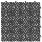 Removable patio tiles - Bergo Royal dark gray