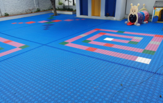Playful pavement for school playground - Bergo Royal