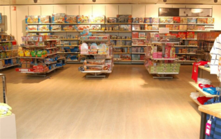 Supermarket flooring pvc parquet slats - Decoplank