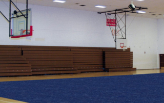 Protecting sports ground for party organization with carpet - Easyprotec