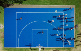 3x3 basketball floor FIBA approved - Bergo Ultimate