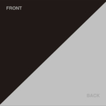 Dance Floor - Double-Side reversible black gray