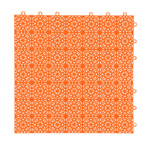 Removable sports floor - Bergo Ultimate orange