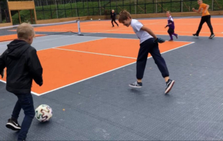 Outdoor sports flooring for futsal, handball, basketball - Bergo Ultimate