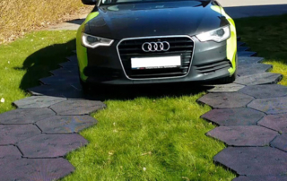 Outdoor parking floor tiles - Bergo Solid