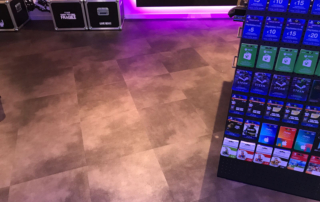 5mm mineral type pvc floor tiles for stores - Decosquare principal