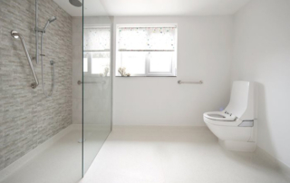 Aquasafe r11 anti-slip shower floors