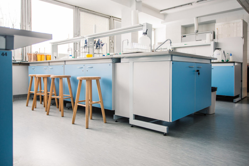 Infinity pvc flooring for main laboratories Infinity pvc flooring for main laboratories