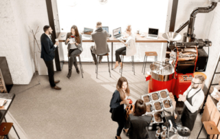 Fusion vinyl flooring for offices and meeting rooms