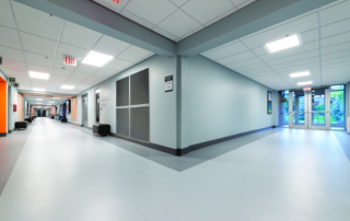 Vinyl flooring for schools - Fast laying - Anhydrous