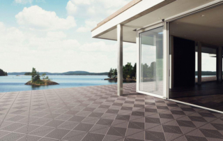 Bergo Unique tiles for main outdoor terraces