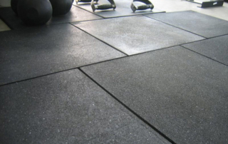 Energy CF black rubber tiles for free weights