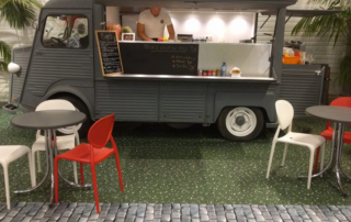 Printed exhibition carpet pavers and lawns Studio