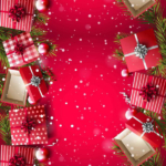 Printed carpet for christmas promotion Studio Christmas Christmas gifts