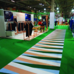 Custom printed carpet for congresses Studio Crea