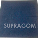 Supragom 40 blue shock-absorbing playground surface