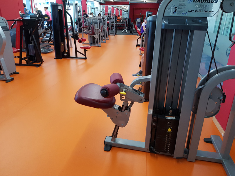 Sportex fit orange gym floor Sportex fit orange gym floor