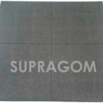 Children's rubber flooring Supragom 30 gray