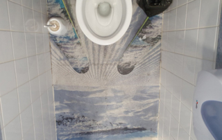 Modulfix screen-printed image flooring