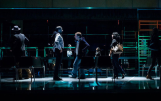 Rainbow Shine smooth colored floor with glossy sheen