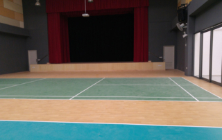 Sportex pvc sports flooring for school gymnasiums