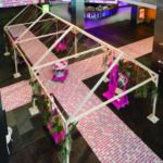 Studio Crea printed flooring for events