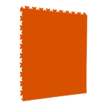 Orange pvc garage tiles Modulfix x7 terra 2009
