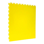 Yellow pvc tile with concealed joint easy installation Modulfix x7 terra 1018